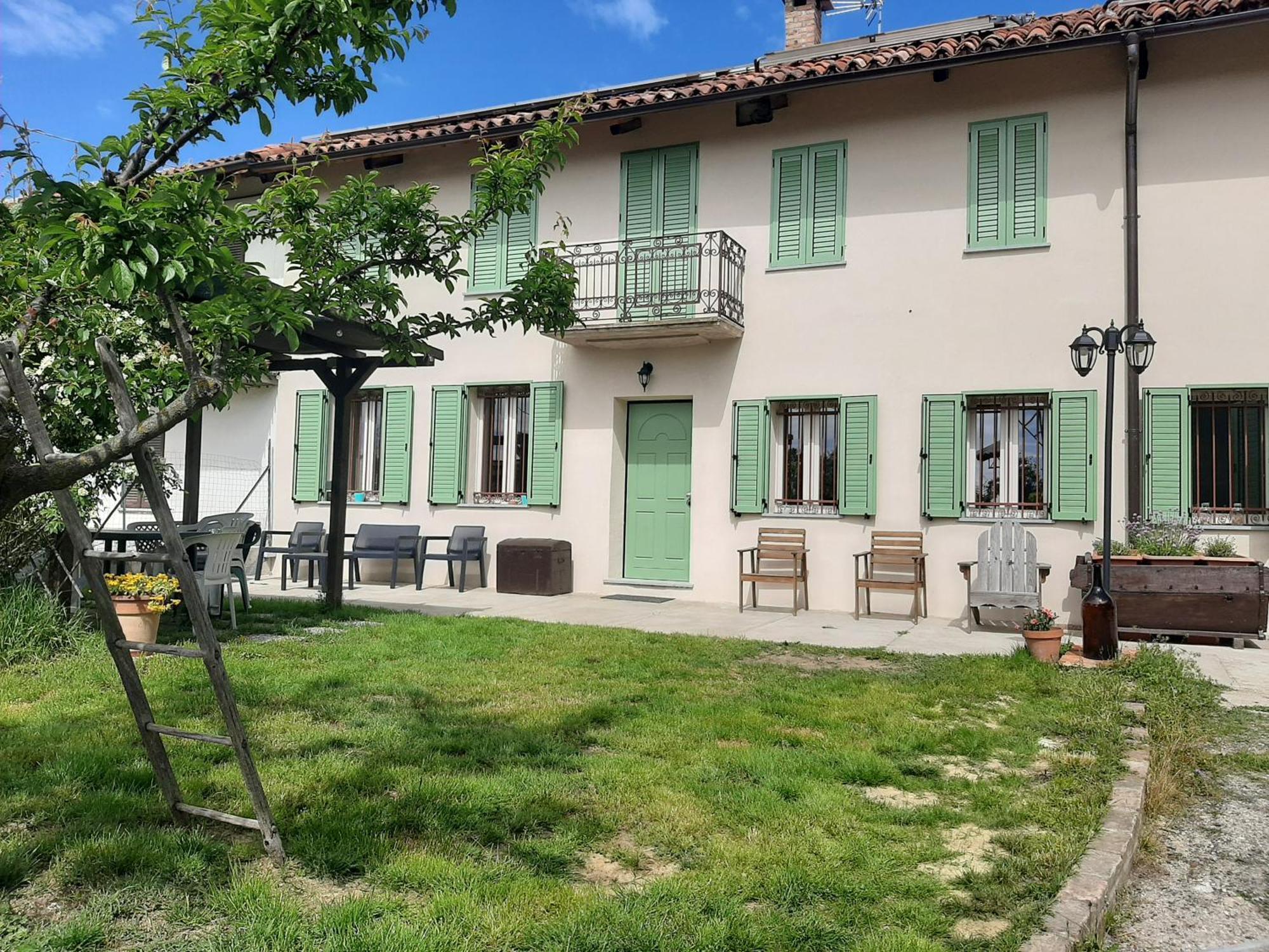 Вилла Cascina Teresina Monferrato Piscina Cortazzone Экстерьер фото